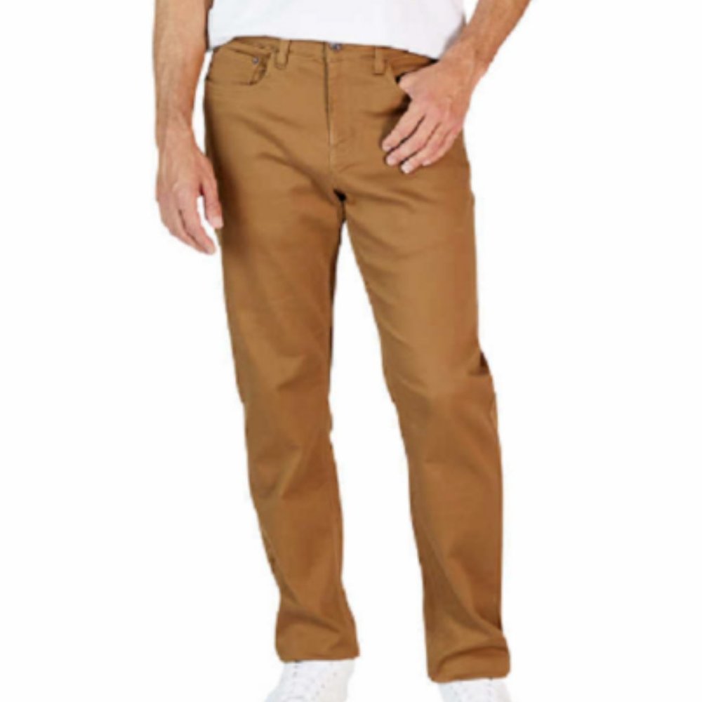 Izod Regular Fit Comfort Stretch Jeans 5 Pocket Pants 34x32 NWT